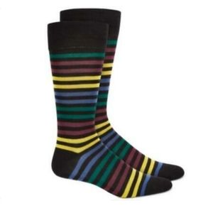 Alfani Men's Variegated Stripe Socks 2 pairs